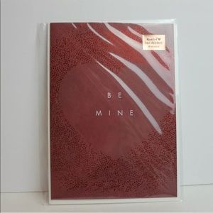❤️🌹 Minted x Target "BE MINE" Valentine's Day Greeting Card - New